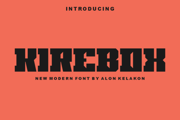 Kirebox Font - Featured Image