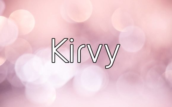 Kirvy Font - Featured Image