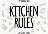 Kitchen Rules Font - Featured Image