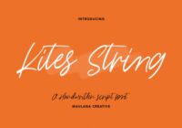 Kites String Font - Featured Image