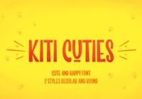 Kiti Cuties Font - Featured Image