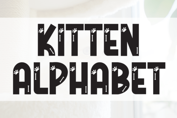 Kitten Alphabet Font - Featured Image
