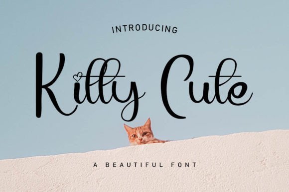 Kitty Cute Font - Featured Image
