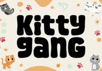 Kitty Gang Font - Featured Image
