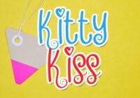 Kitty Kiss Font - Featured Image