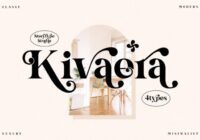 Kivaera Font - Featured Image