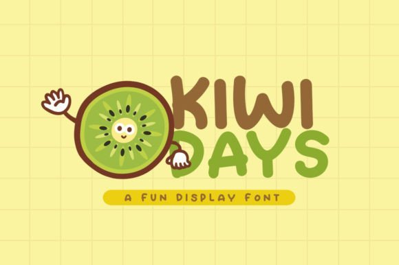 Kiwi Days Font - Featured Image