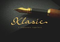 Klasic Script Font - Featured Image