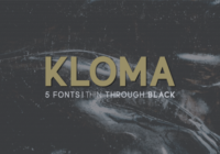 Kloma Font - Featured Image