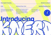 Knerd Font - Featured Image