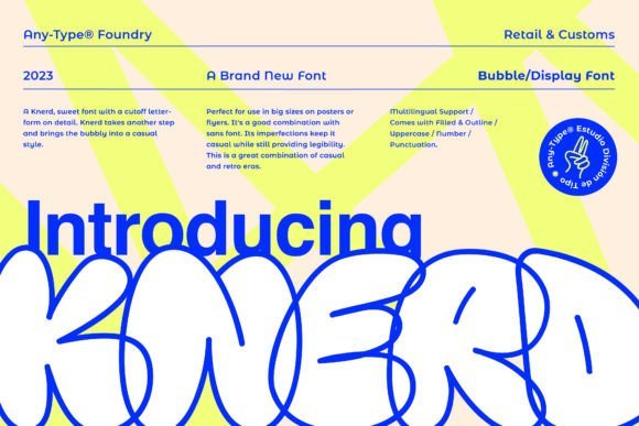 Knerd Font - Featured Image