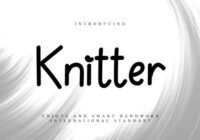 Knitter Font - Featured Image