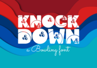 Knock Down Font - Featured Image