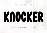 Knocker Font - Featured Image