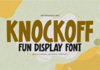 Knockoff Font - Featured Image