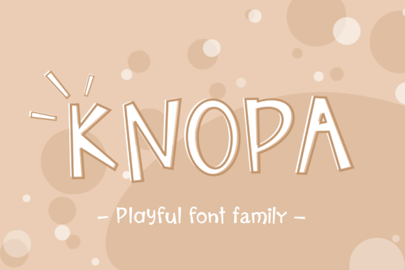 Knopa Font - Featured Image