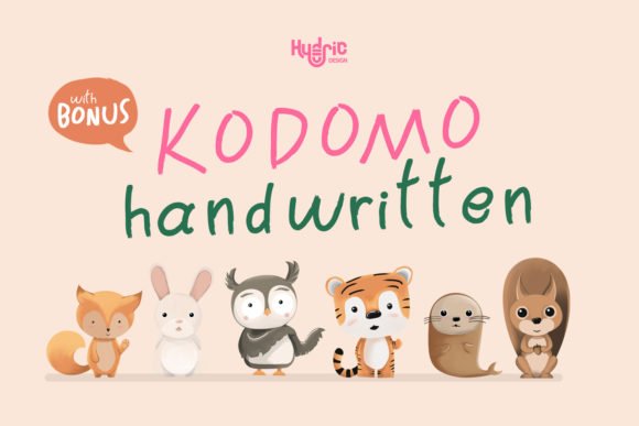 Kodomo Handwritten Font - Featured Image