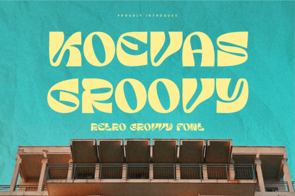 Koevas Groovy Font - Featured Image