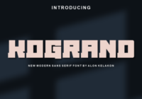 Kogrand Font - Featured Image