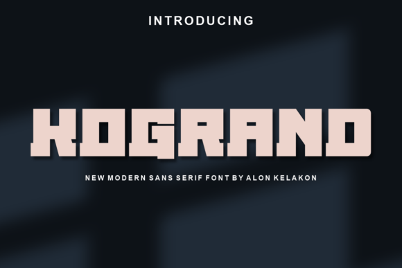 Kogrand Font - Featured Image