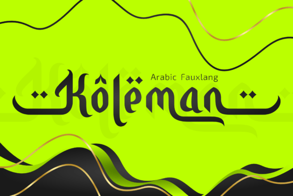 Koleman Font - Featured Image