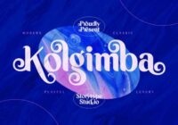 Kolgimba Font - Featured Image