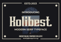 Kolibest Font - Featured Image