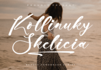 Kollinuky Skelicia Font - Featured Image