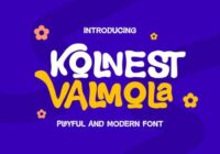 Kolnest Valmola Font - Featured Image