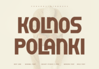 Kolnos Polanki Font - Featured Image