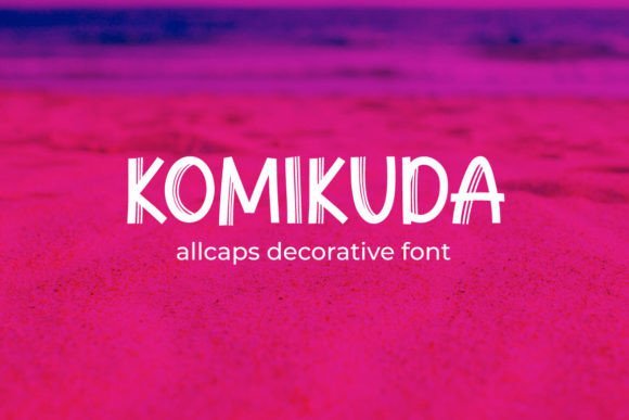 Komikuda Font - Featured Image