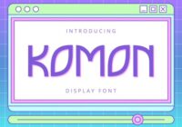 Komon Font - Featured Image