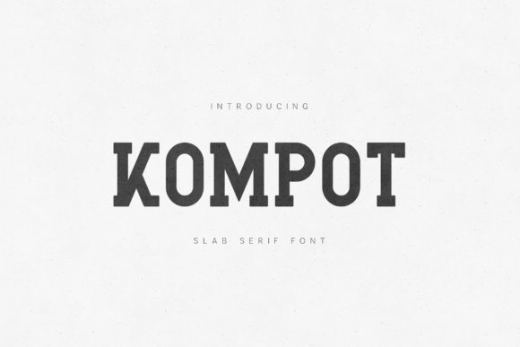 Kompot Font - Featured Image