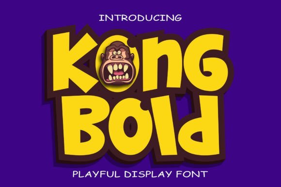Kong Bold Font - Featured Image