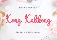 Kong Kalikong Font - Featured Image