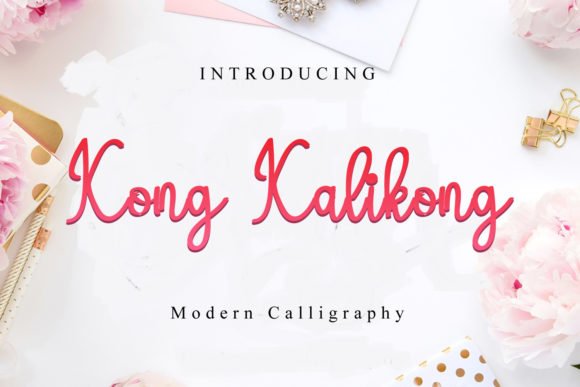 Kong Kalikong Font - Featured Image