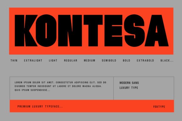 Kontesa Font - Featured Image