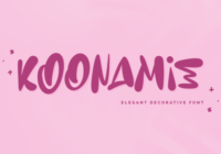 Koonamie Font - Featured Image