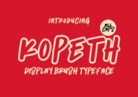 Kopeth Font - Featured Image