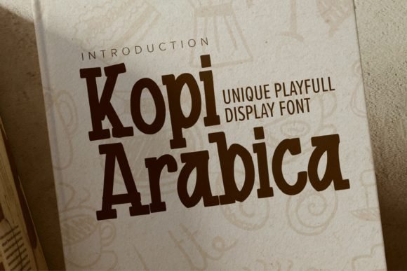 Kopi Arabica Font - Featured Image