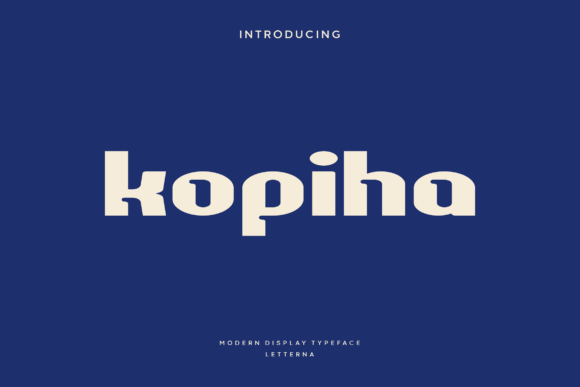 Kopiha Font - Featured Image