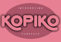 Kopiko Font - Featured Image