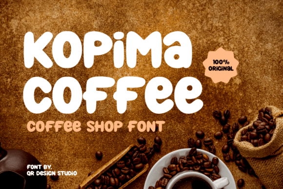 Kopima Coffee Font - Featured Image