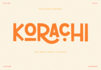 Korachi Font - Featured Image