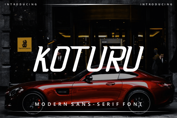 Koturu Font - Featured Image
