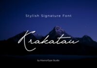 Krakatau Font - Featured Image