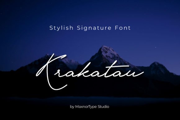 Krakatau Font - Featured Image