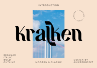 Kralken Font - Featured Image