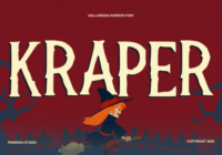 Kraper Font - Featured Image