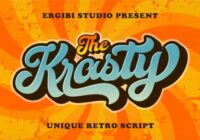 Krasty Font - Featured Image